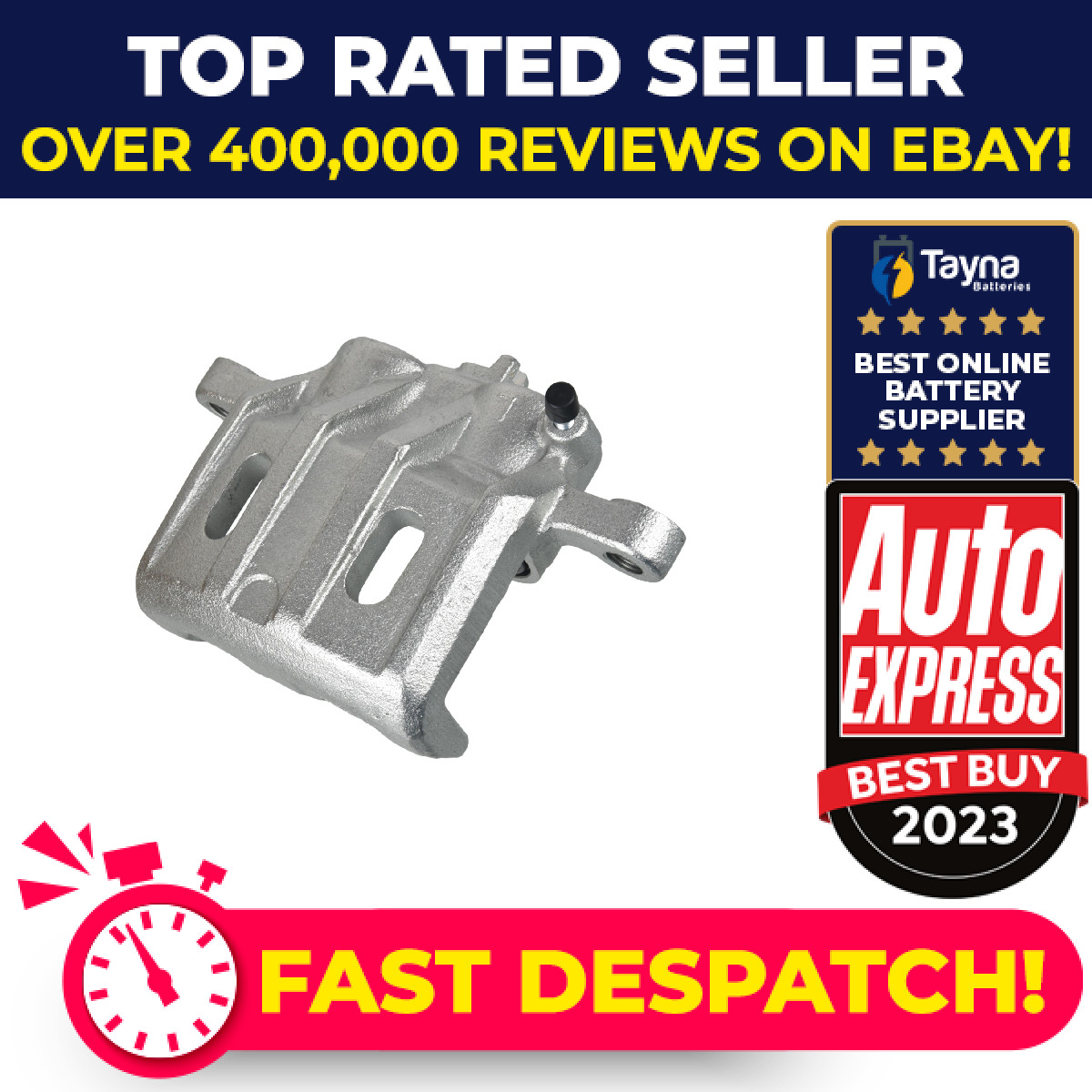 Brake Caliper fits MITSUBISHI MIRAGE CJA 1.6 Front Left 99 to 03 Blue Print New