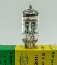 NOS AMPEREX BUGLE BOY/12AX7A/HERLEEN/HOLLAND/^6K1/BALANCED/MAXI TESTED 