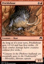 Prickleboar 158 Common Magic Origins Magic: The Gathering Near Mint