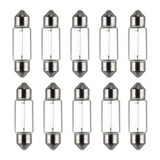 10 Glühlampen Kennzeichenleuchte 12 V 5 W C5W SV8.5-8 HELLA für u.a. BMW 3er