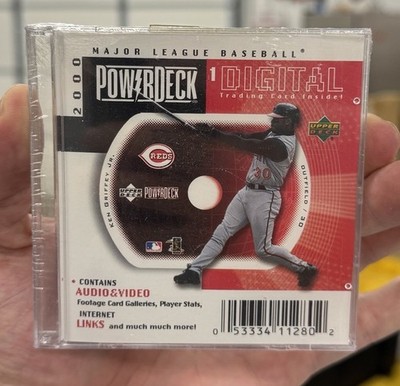 New Sealed 2000 Upper Deck PowerDeck Digital Trading Card Ken Griffey Jr Reds