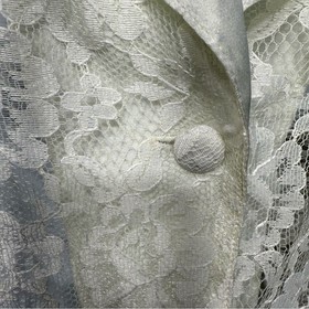 Victoria Secret Vintage Gold Label Lace with Satin collar Top Size Medium