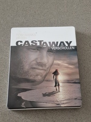 CAST AWAY / VERSCHOLLEN , Limited Steelbook Bluray , Tom Hanks , Klassiker 