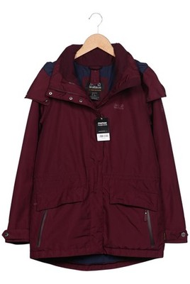 Jack Wolfskin Jacke Damen Anorak Jacket Kurzmantel Gr. S Bordeaux #9ufg748