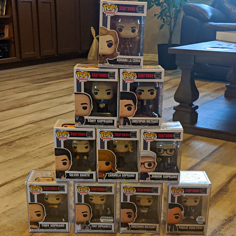Funko Pop! The Sopranos - Vinyl Figurines - Lot of 10
