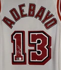 Bam Adebayo Signed Miami Heat Nike (L) NBA HWC Nights Classic Edition Jersey BAS