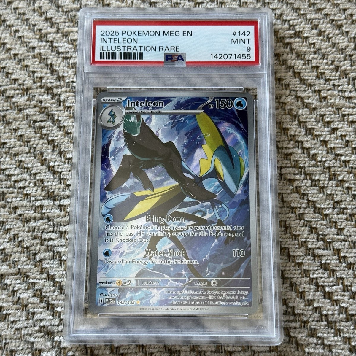 Inteleon 142/132 Me01: Mega Evolution Holo for sale online | eBay