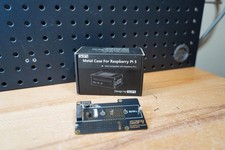 D 52Pi M.2 NVME SSD Adapter And Metal Case for Raspberry Pi 5