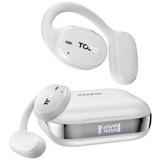 TOZO OpenEgo Open Ear Earbuds, AI Translation, Bluetooth Headphones, 80H Playtim