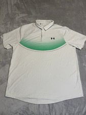 Under Armour The Iso-Chill Polo Shirt Golf Performance Men  s Size XL Green