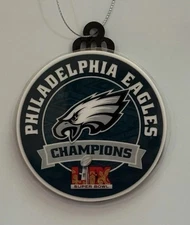 Philadelphia Eagles Super Bowl Christmas Ornament NFL Handmade (Not Hallmark) 
