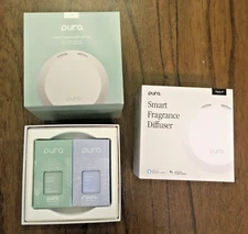 Pura 4 Home Smart Fragrance Diffuser Alexa Google Plug In Air Freshener 2 scents