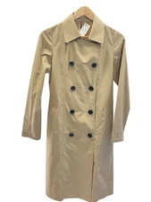 Blue Label Crestbridge Weatherproof Taffeta Coat/Trench Coat/38/Polyester/Beg/55