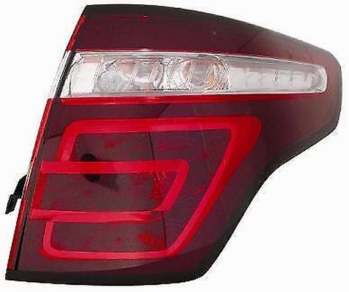 RüCklicht RüCkleuchte S/P Rechts Weiß Rot CitroëN C4 Picasso 2010-image