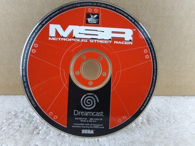 MSR Metropolis Street Racer Sega Dreamcast Disc Only | Authentic PAL Racing