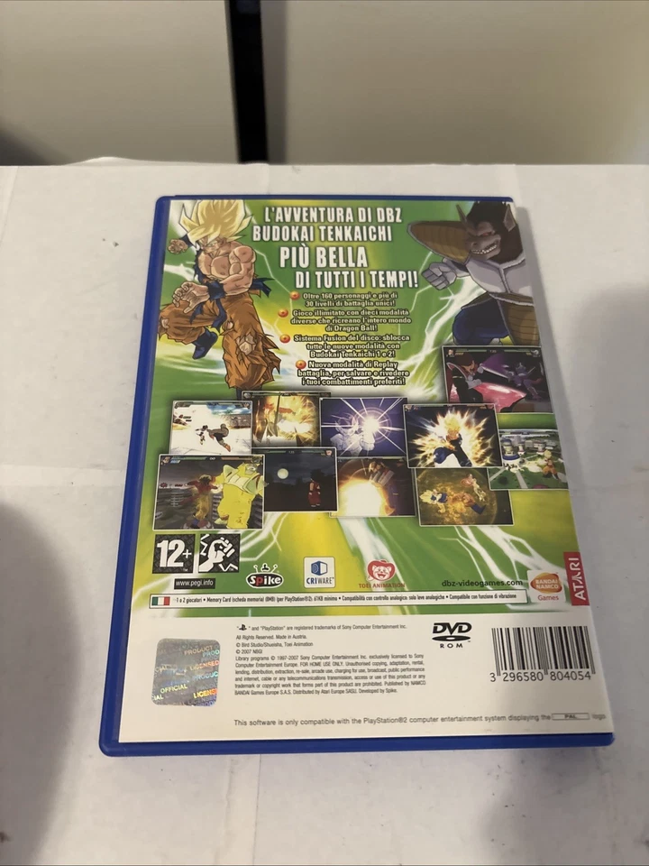 Dragonball Z Budokai Tenkaichi 3 Gioco Ps2 Pal Italiano  DISCO COME NUOVO N244 - Immagine 2 di 4