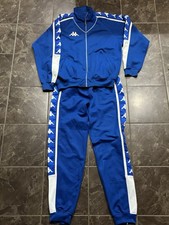 Vintage Kappa Tracksuit Track Jacket Pants 90s Blue Sport Style Men Size XL