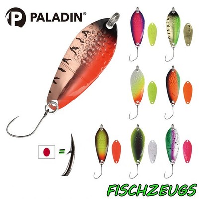 Paladin Spoon Midgard Blinker Trout Maruto Haken Uv Aktiv Forelle 1,5 2,5 3,0g