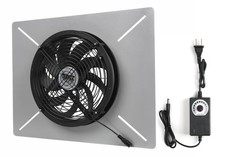 Basement Attic Crawlspace Ventilation Fan window Exhaust Fan Ultra-Thin Desig...