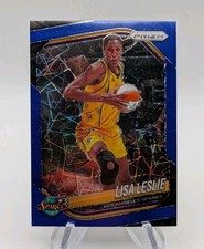 Lisa Leslie 2025 Panini Prizm WNBA Basketball Blue Velocity SP #106 Sparks