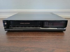 Vintage GE VG-7785 Hi-Fi Stereo VHS VCR Video Cassette Recorder Player