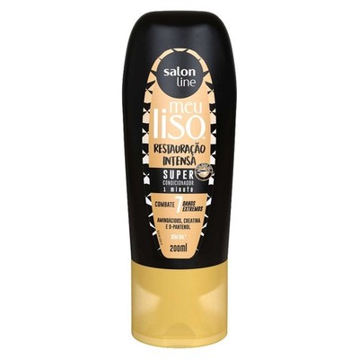 Salon Line - Meu Liso Restauracao Intensa Super Condicionador 200Ml (6.76FlOz)