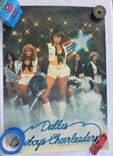 1977 Dallas Cowboys Cheerleaders Poster (FIRST ONE MADE)  Condition is Very Good