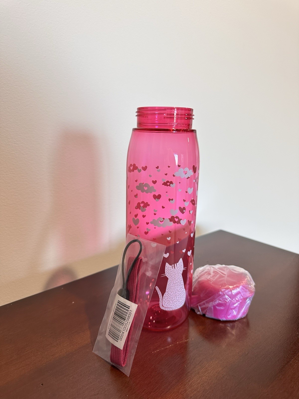 W/strap Pink 750ml