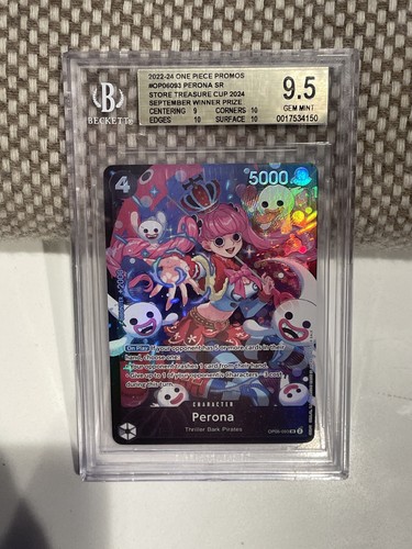 Perona (Store Treasure Cup 2024) graded BGS 9.5 for sale on eBay