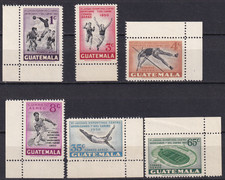 Guatemala 1951 Yvert A173/78 Sports Caribbean Games MNH VF (GX)