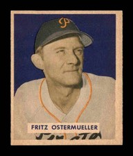 1949 Bowman #227 Fritz Ostermueller   EXMT+ X3086886