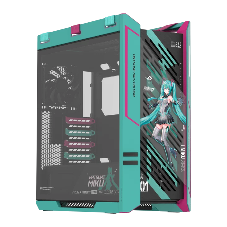 Vorverkauf ASUS ROG Strix Helios II Hatsune Miku Edition Hülle