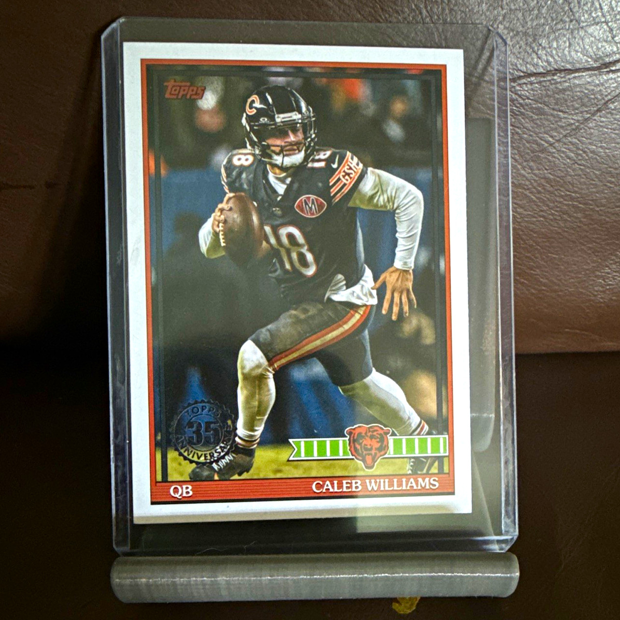 Topps 2026 Caleb Williams Chicago Bears 35th Anniversary #911TF-18 NFL