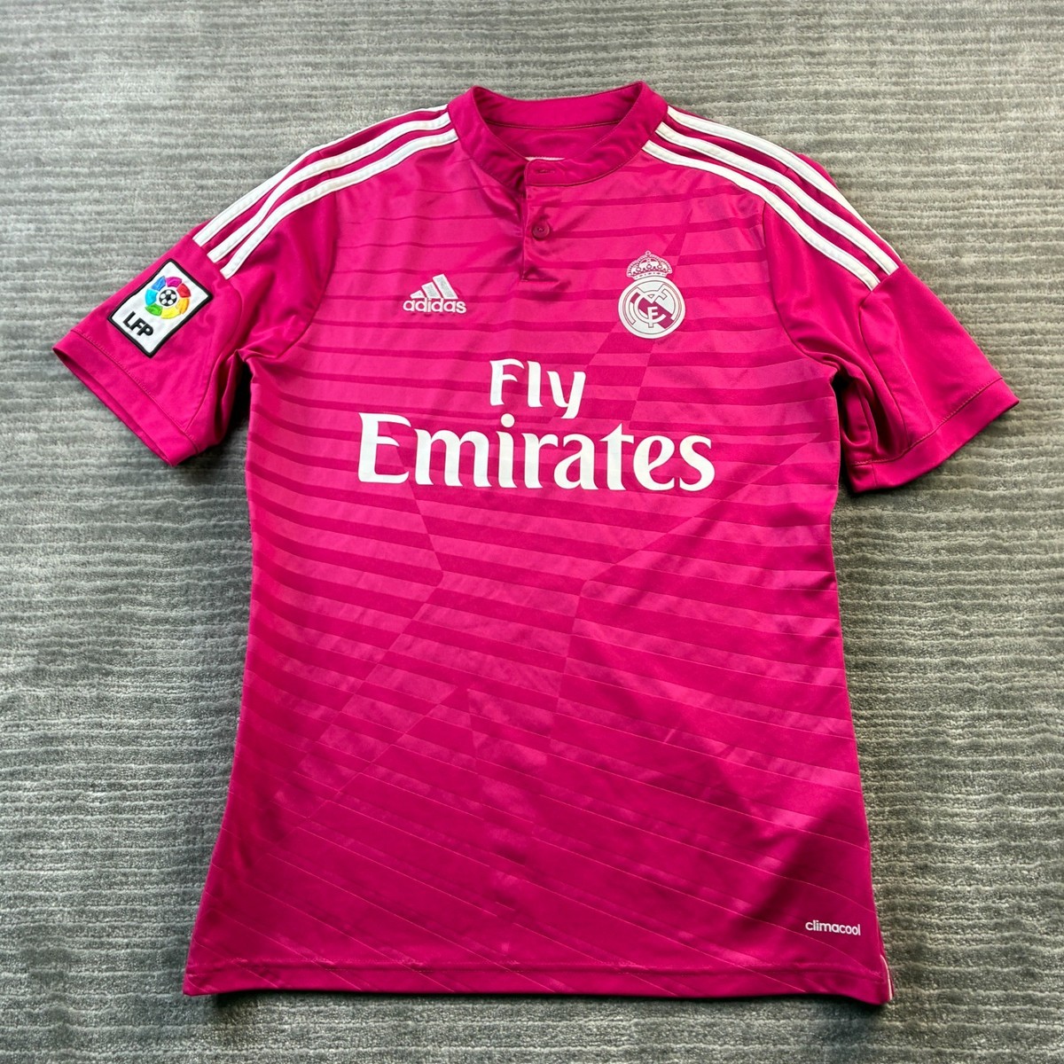 adidas Real Madrid ピンクシャツ 0サイズ Real Madrid Adidas Jersey Boys XL Soccer Football Pink Kids Youth