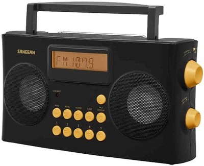 Sangean Pr D17 Portable Radio For Visually Impaired With Voice Prompts And Lc...