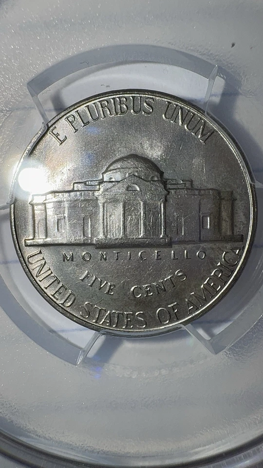 MS66 1967 Jefferson Nickel PCGS beautiful Holographic Tornasol Silver. - Image 4 of 4