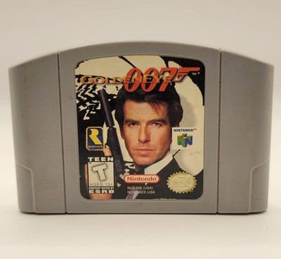 007 Golden Eye N64 Tested Authentic Nice Pre-owned Condition 