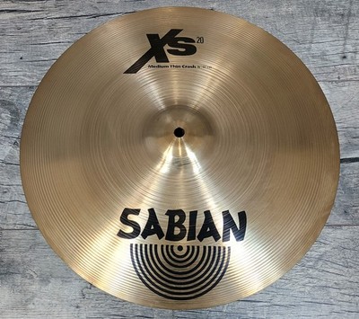 Sabian XS-Series 16'' Medium Thin Crash Becken Cymbal  D    TOPDEAL 