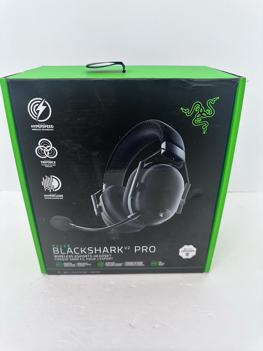 Razer BlackShark V2 Pro Wireless Gaming Headset - Black for
