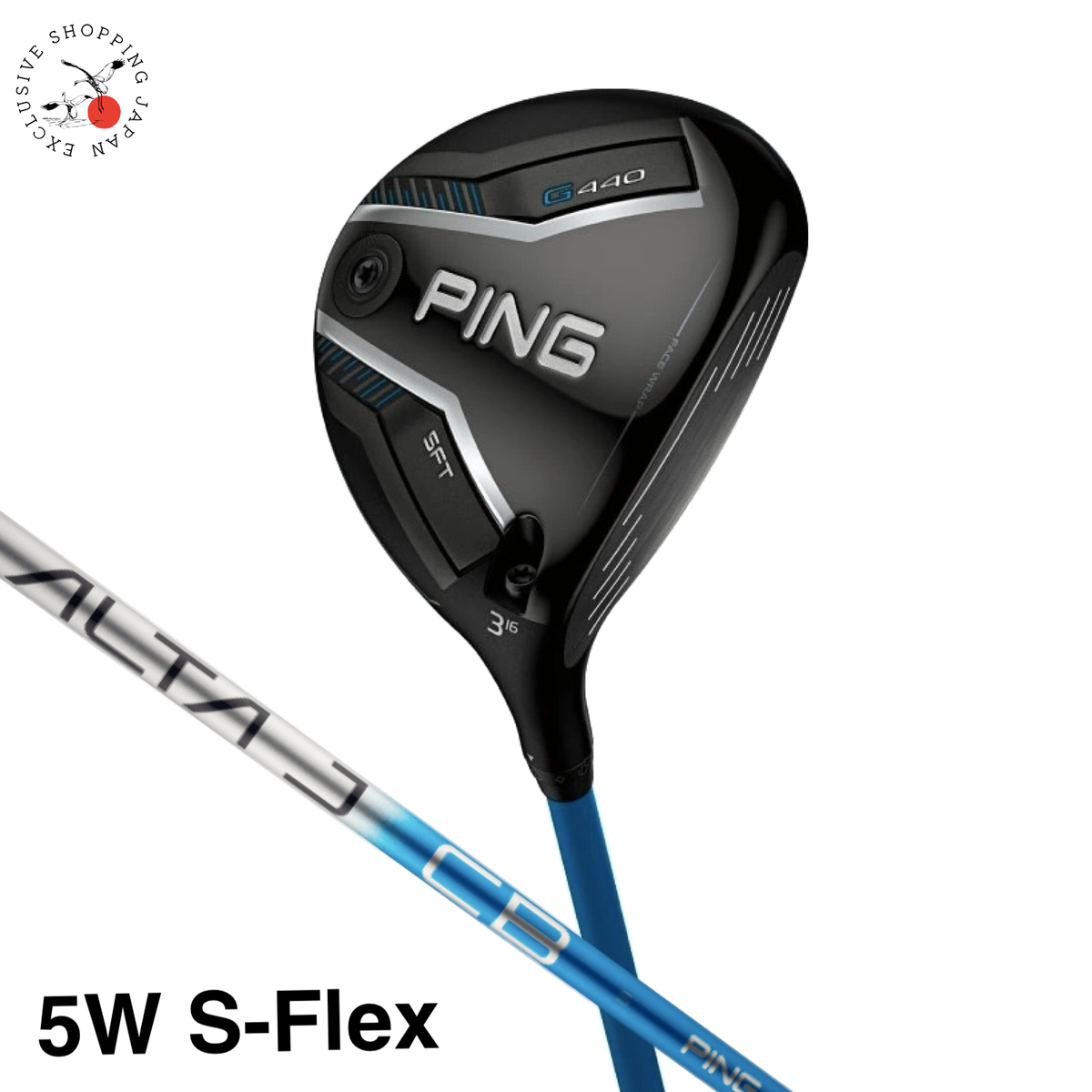 Ping Golf Club G440 SFT Fairway Wood 5W S-Flex ALTA J CB BLUE