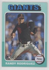 2024 Topps Heritage High Number Aqua Border Randy Rodriguez Rodríguez #513 0wp8