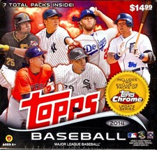 2014 TOPPS CHROME UPDATE BASEBALL MEGA 16 BOX CASE BLOWOUT CARDS