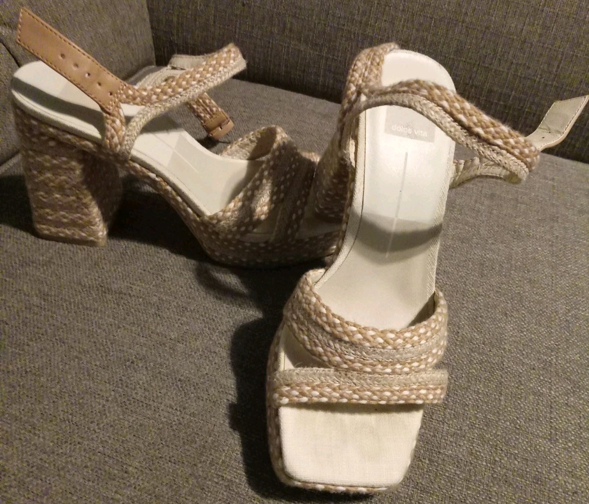 Women's Dolca Vita Platform Wedge Sandals Size 8