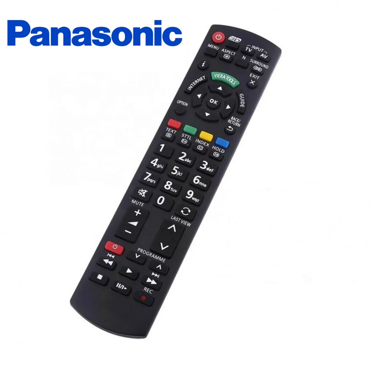 TELECOMANDO TV PANASONIC DI RICAMBIO N2QAYB000752 3D VIERA INTERNET SMART TV foto 3