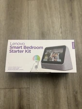 Lenovo Smart Bedroom Starter Kit Smart Clock 2 + Lenovo Smart Bulb