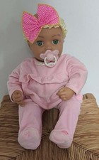 Zapf Creations Baby Annabell Doll Light Brown Skin Green Eyes Works