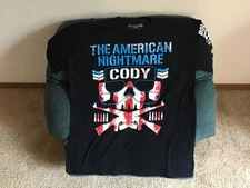 The American Nightmare Cody Rhodes Bullet Club T-Shirt Size Large NJPW