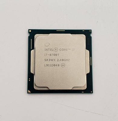 Intel Core i7-8700T SR3WX 2.40GHz 6 Core 12 Threads LGA1151 CPU Processor