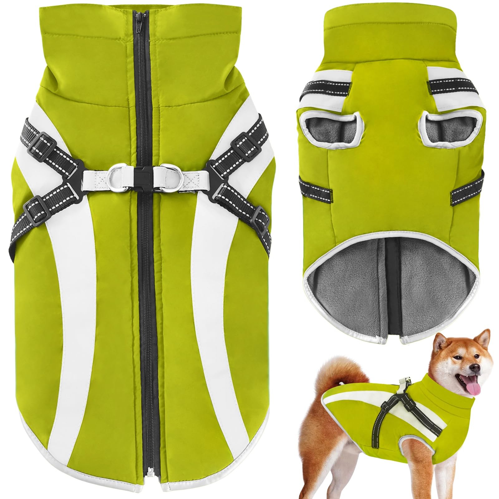 Manteau imperméable pour chien idéal pour randonnée sous la pluie XL