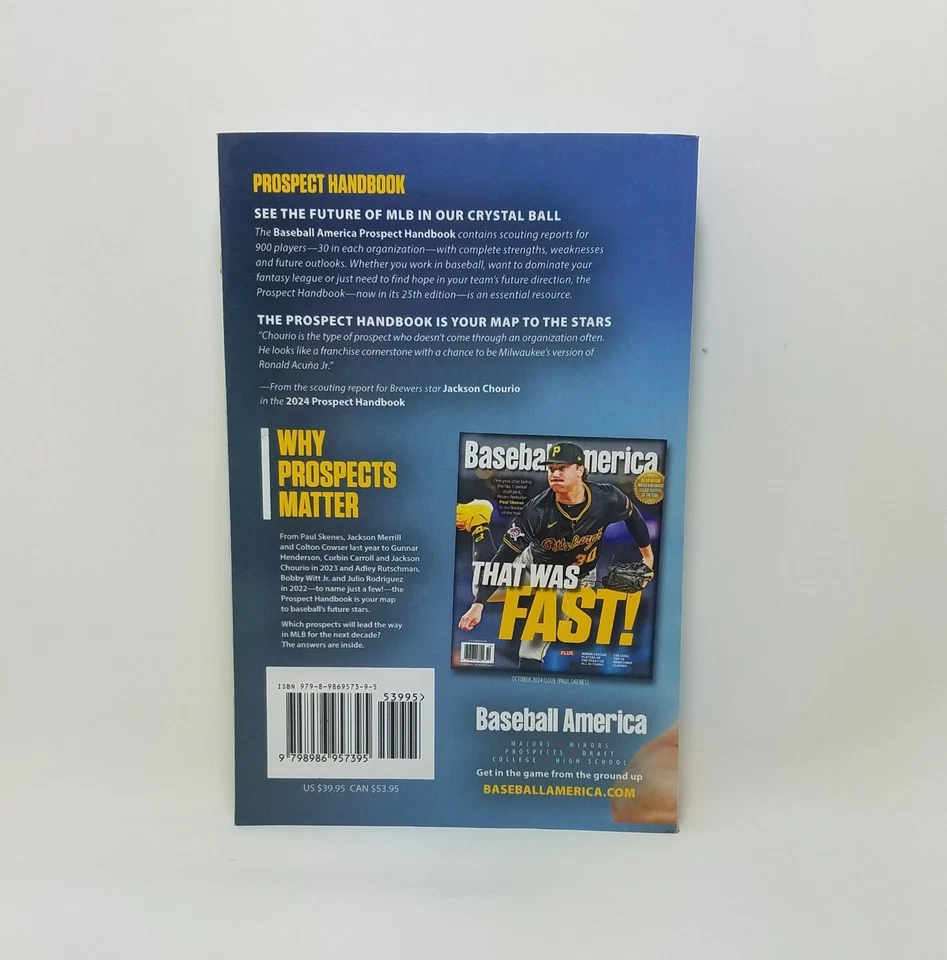 Baseball America 2025 Prospect Handbook Paperback - Image 2 of 4